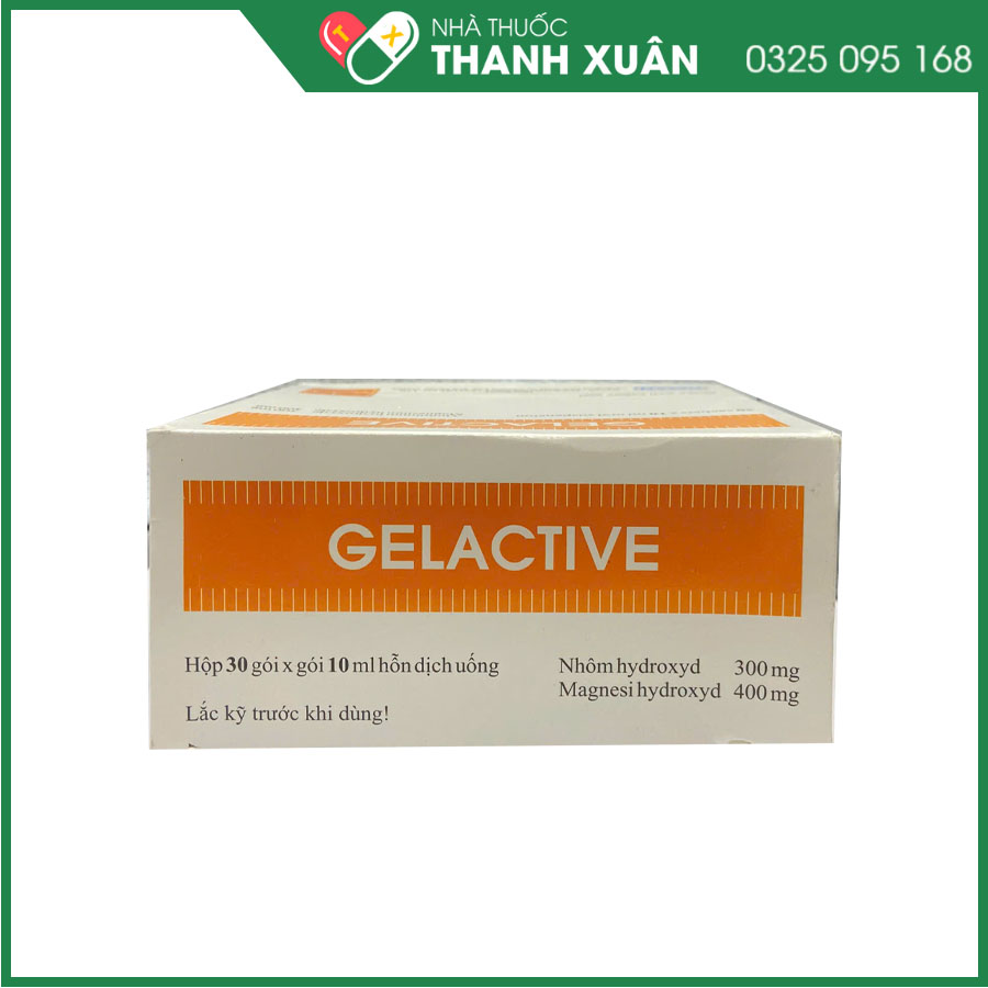 Gelactive làm dịu các triệu chứng trong rối loạn tiêu hóa